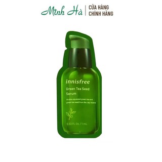 Serum Innisfree GREEN TEA SEED SERUM (mẫu dùng thử 1ml) serum dưỡng da từ bên trong