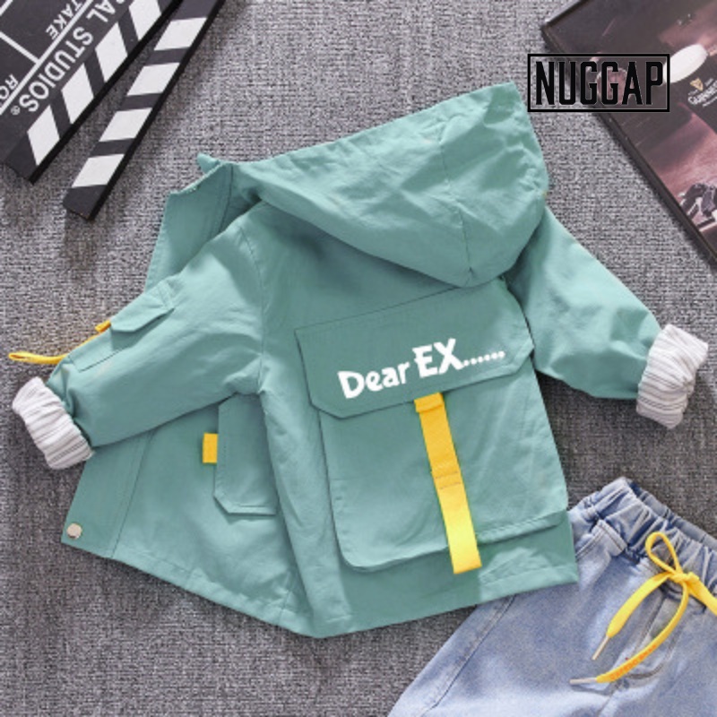 Áo Khoác Kaki Chống Nắng, Chống Gió Cho Bé Dear X - Nggap - BDEX