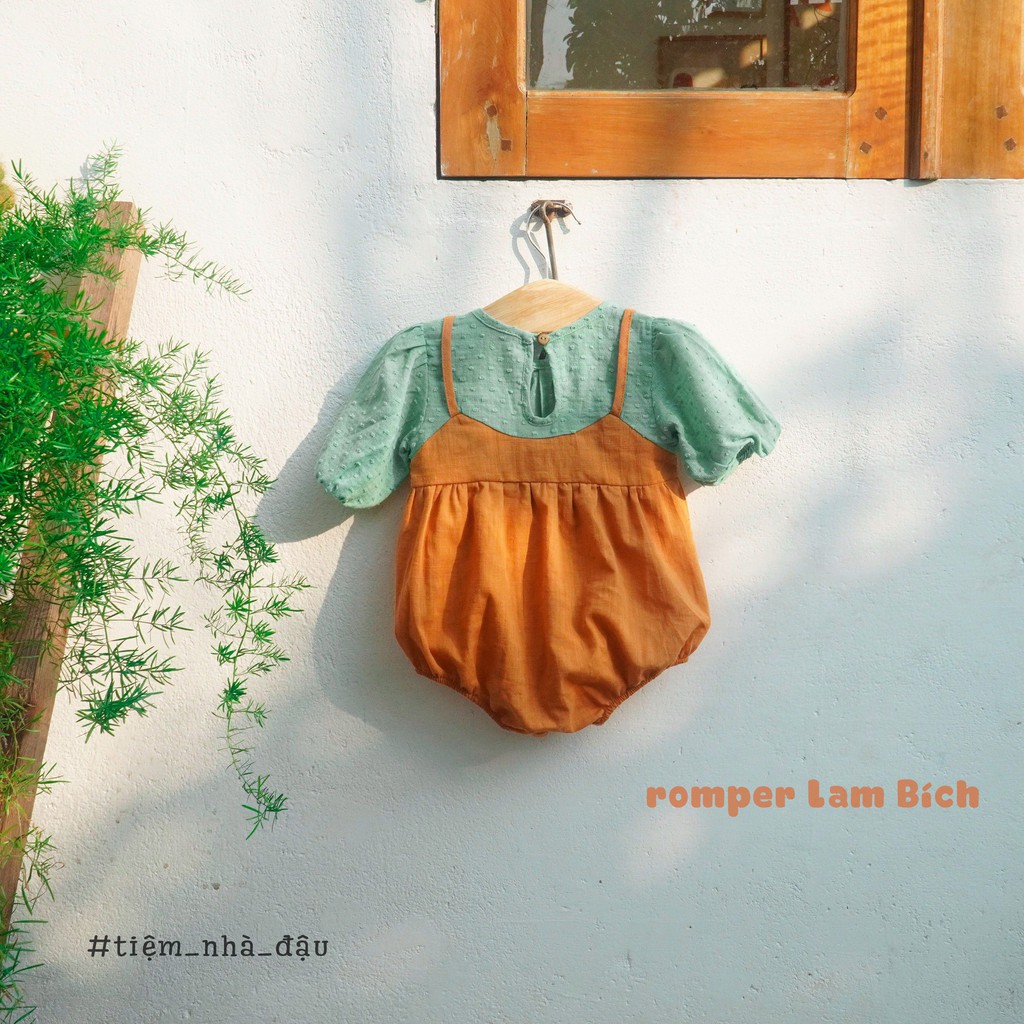 Romper Lam Bích - bodysuit thiết kế cho bé gái