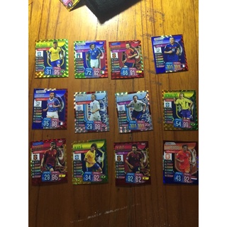 Thẻ cầu thủ match attax huyền thọai  zidane thiarry henry van persie rooney lampard pirlo torres kaka ronaldinho xavi