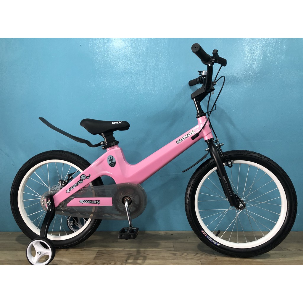 Xe Đạp 18 Inch SPACEBABY Khung Nhôm Bánh Căm