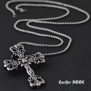 [ ẢNH THẬT SHOP TỰ CHỤP ] Dây Chuyền Bạc Thập Tự Chrome Hearts W925