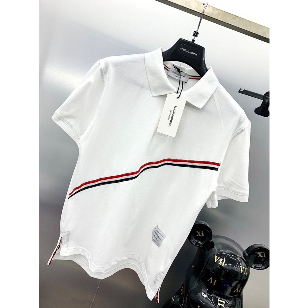 Áo polo - Áo polo nam - Chất liệu vải poly lascote co giãn 4 chiều, mặc cực kỳ thoải mái thoáng mát, tôn dáng người mặc