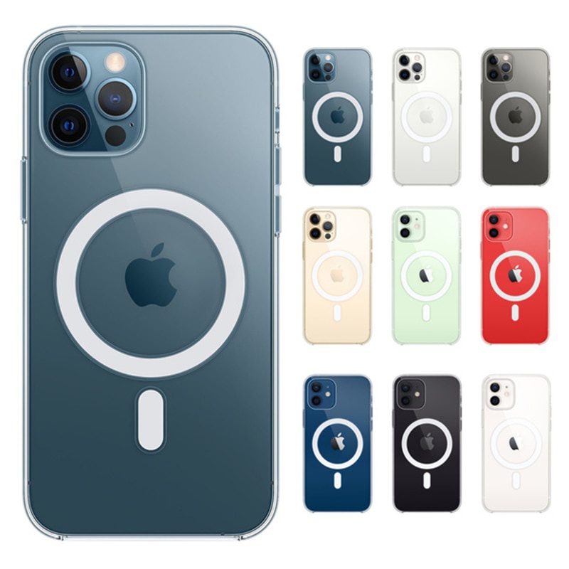 Ốp điện thoại trong suốt bảo vệ cho iPhone 13 12 Pro Max 12 Mini iPhone 11 Pro Max XS XR 8 Plus SE 2