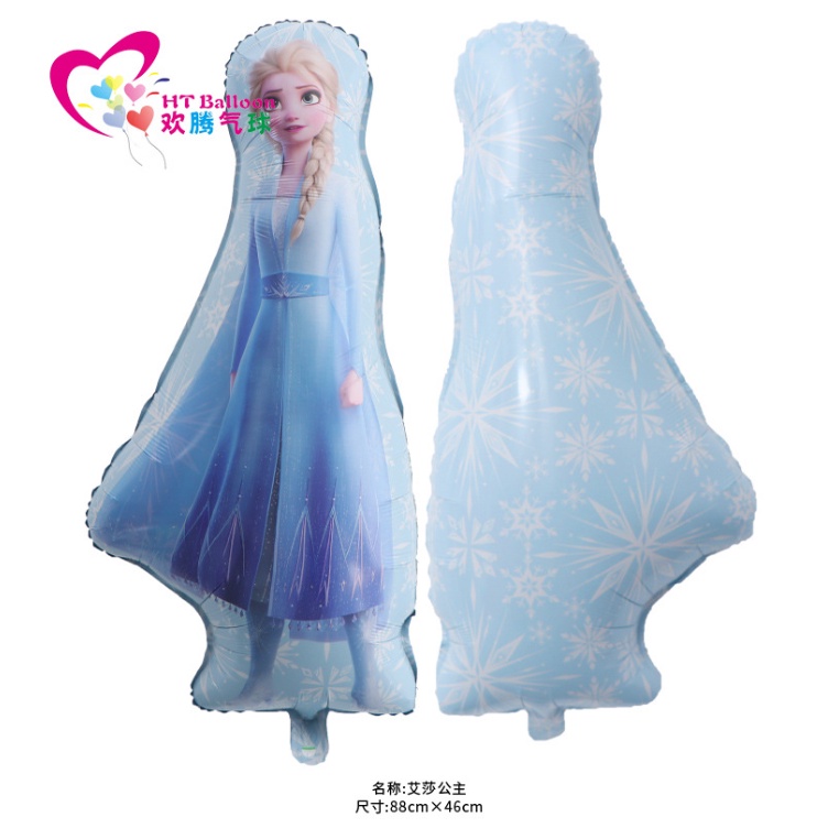 BÓNG NHÔM CÔNG CHÚA ELSA BẠCH TUYẾT CINDERLENA NÀNG TIÊN CÁ SIZE LỚN trang trí tiệc, đồ chơi cho bé