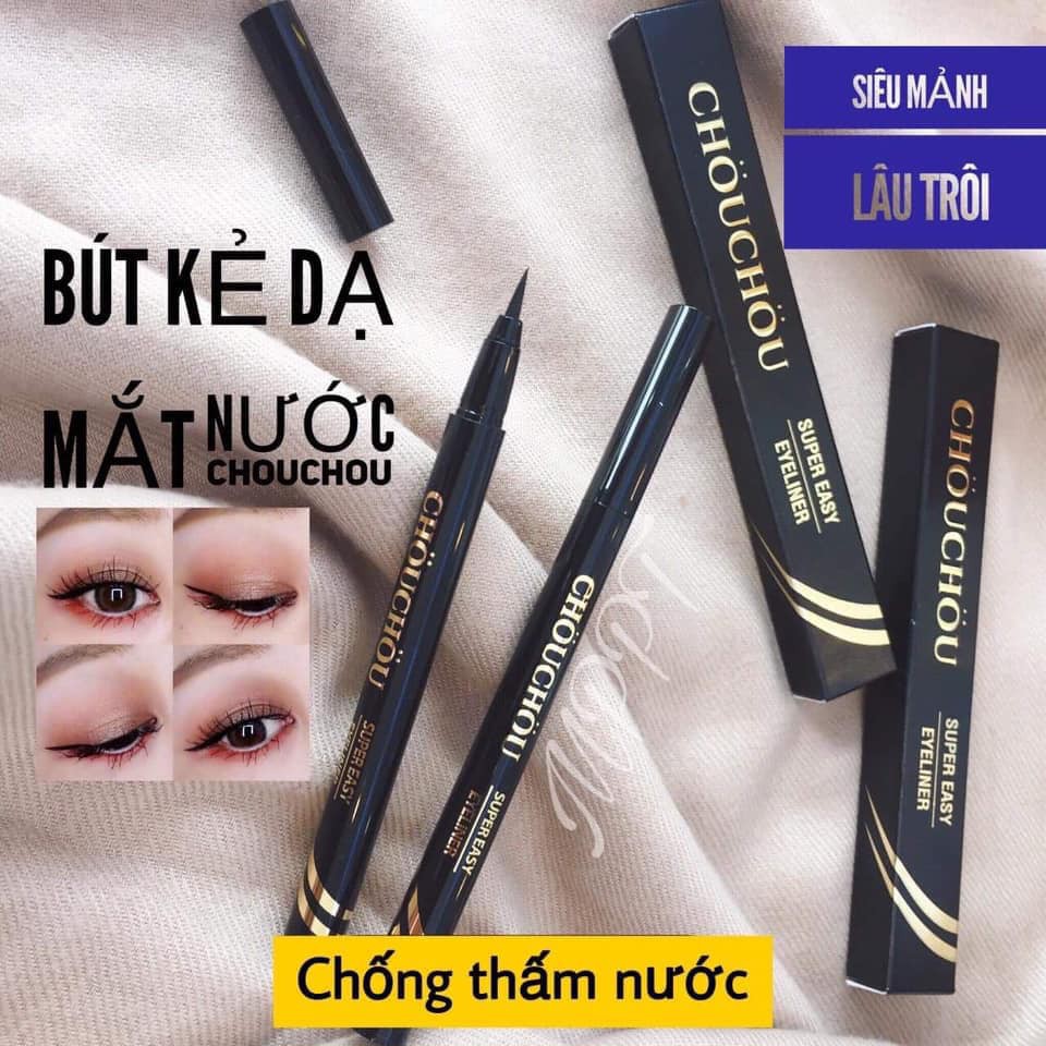 Kẻ Mắt Nước Chou Chou Super Easy Eyeliner Brush