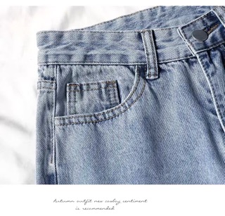 ➿Baggy Jeans Thêu Bông Cúc