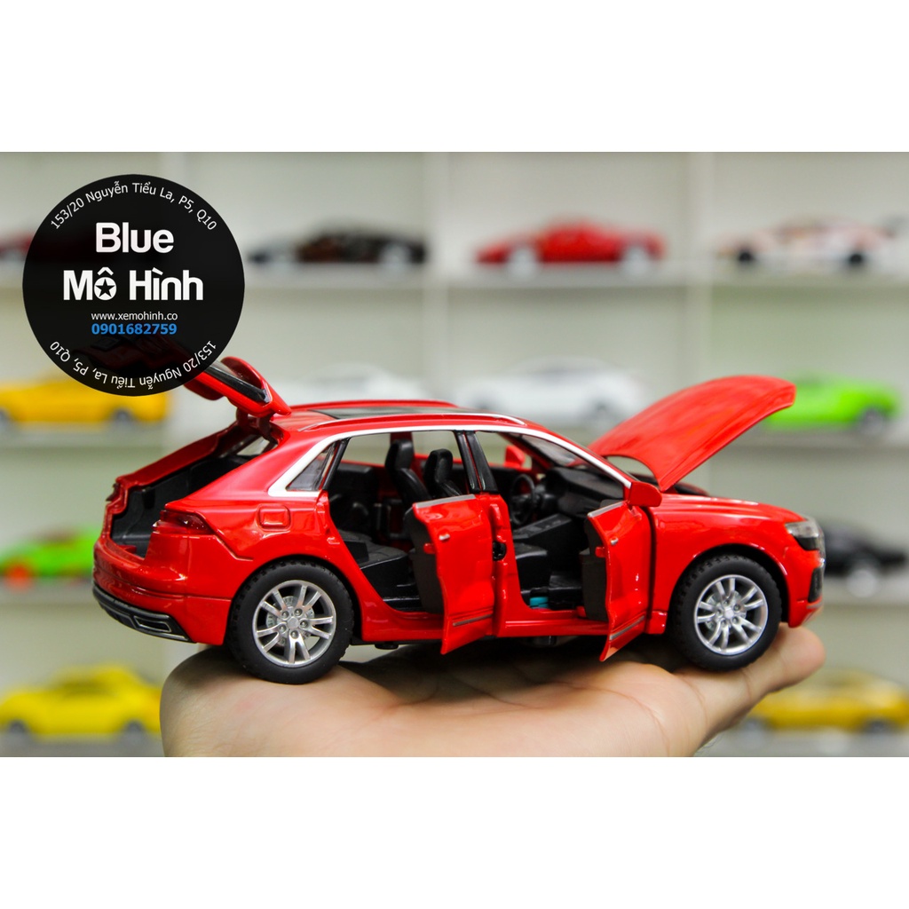 Blue mô hình | Xe mô hình Audi Q8 SUV 1:32