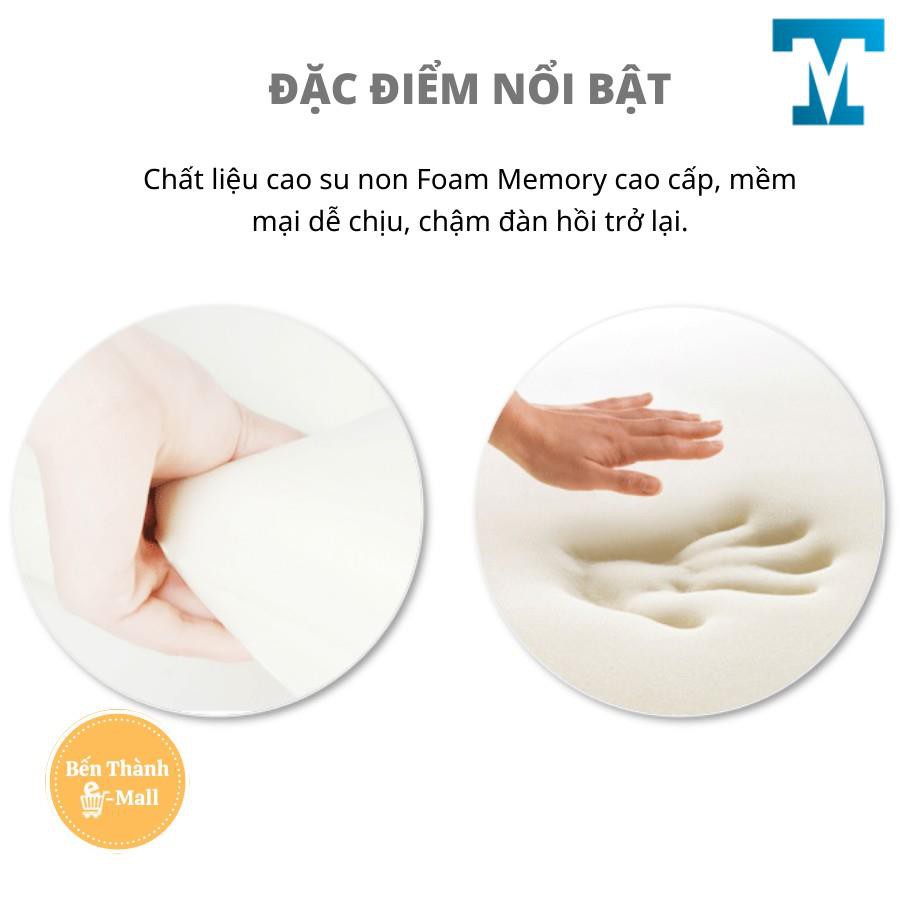 ✈️[Freeship] Gối ngủ nhanh Foam Memory FM501 [Chất liệu cao su non cao cấp]