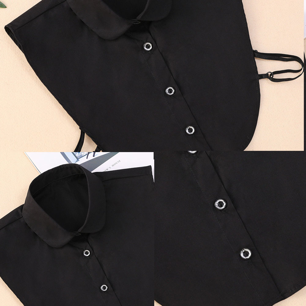 Classic Solid False Collar Fashion Blouse Collocation | BigBuy360 - bigbuy360.vn