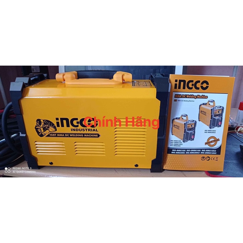 INGCO Máy hàn điện tử 160A ING-MMA16062  (Cam kết Chính Hãng 100%)