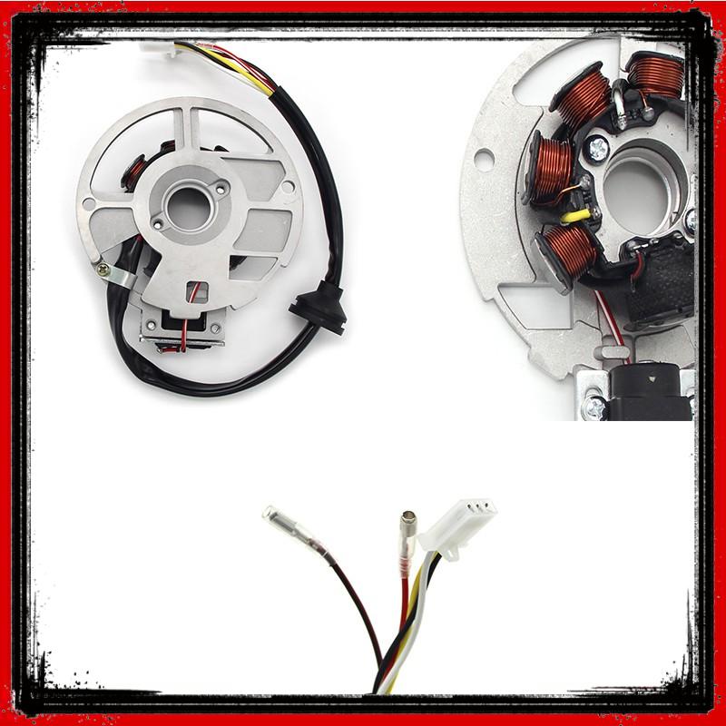 Cuộn dây nhiên liệu nam châm cuộn dây khởi động cuộn dây lắp ráp nam châm từ trường cho Yamaha 3KJ-8