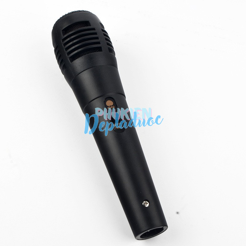 Micro có dây karaoke jack 6.5mm nhỏ gọn dùng được cho nhiều loại loa, âm thanh hay.