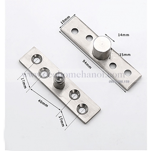 BẢN LỀ CỐI XOAY 360 ĐỘ- Inox đẹp- Có ảnh thật