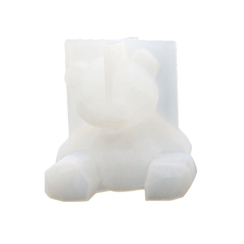 Khuôn Silicone Làm Bánh Hình Học / Gấu Dùng Trang Trí Diy