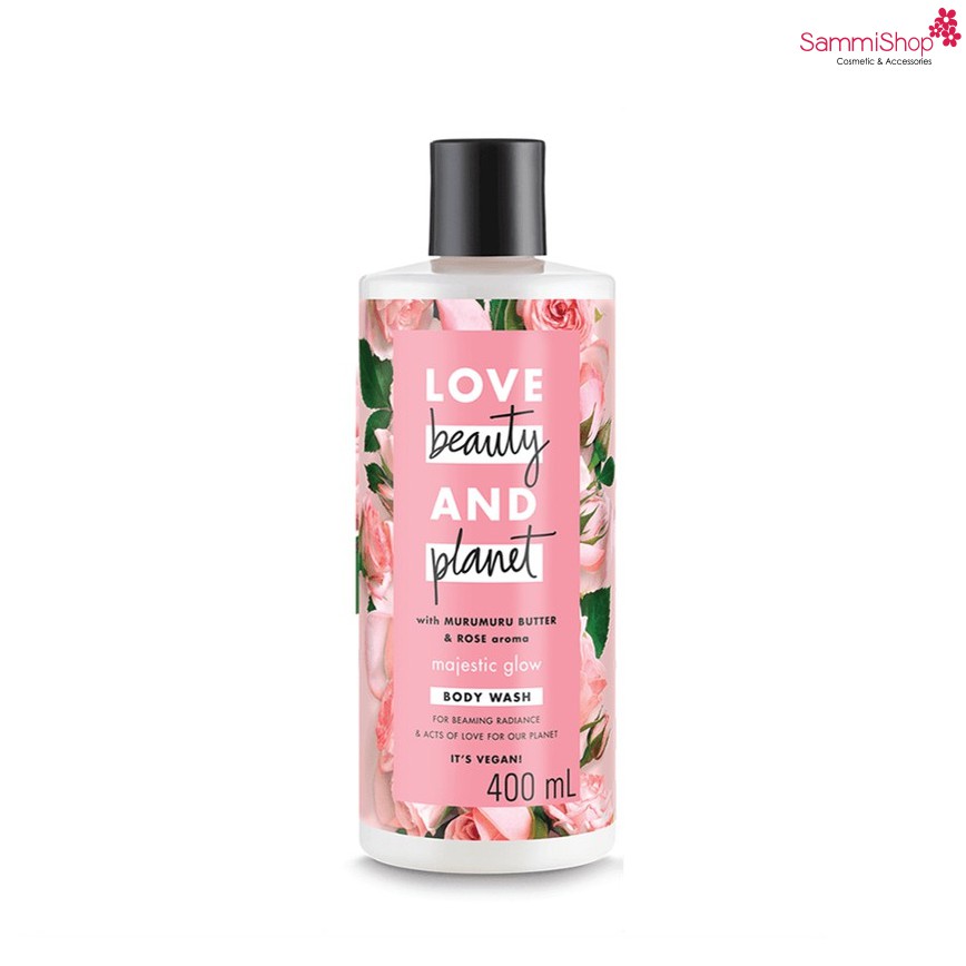 SỮA TẮM LÀM SÁNG DA LOVE BEAUTY AND PLANET MAJESTIC GLOW (400ML)
