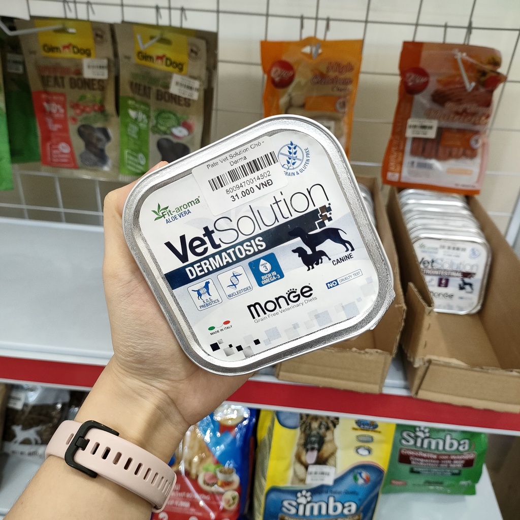 150g - Pate Monge Vet Solution hàng nhập Ý cho CHÓ - Monge VetSolution