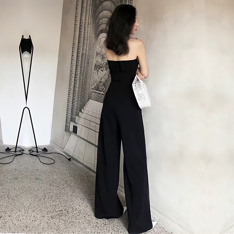 A35 Jumpsuit Cúp Ngực Dáng Dài Bộ Liền Dài | BigBuy360 - bigbuy360.vn