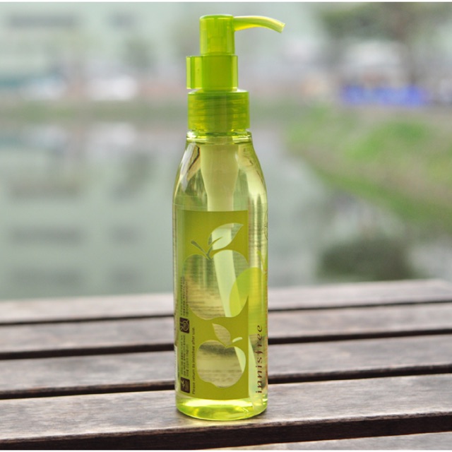 Dầu tẩy trang táo xanh innisfree apple juicy cleansing oil