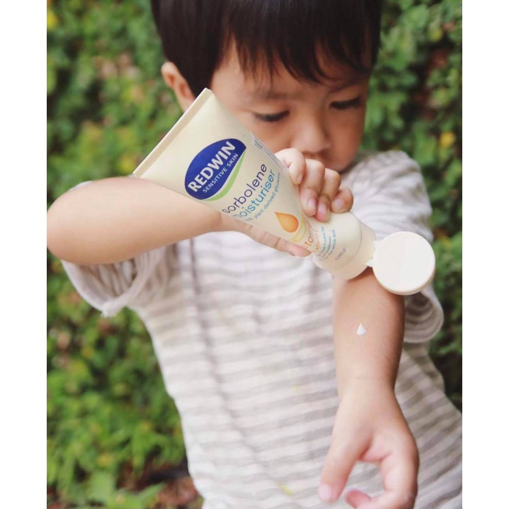 REDWIN Sorbolene Moisturiser With Vitamin E 100g - Kem Dưỡng Thể Làm Mềm Mịn Sáng Da Toàn Thân.
