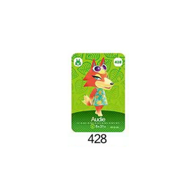 Bộ 5 Thẻ Game Amiibo Ntag215 NFC Hình Động Vật Đáng Yêu