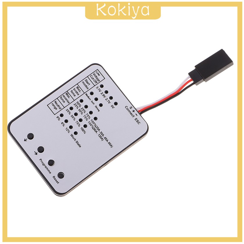 Thẻ lập trình không chổi than ESC chuyên dụng cho xe điều khiển từ xa