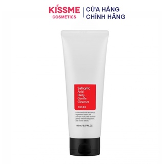 (CÓ BILL) Sữa rửa mặt Cosrx Salicylic acid daily gentle cleanser