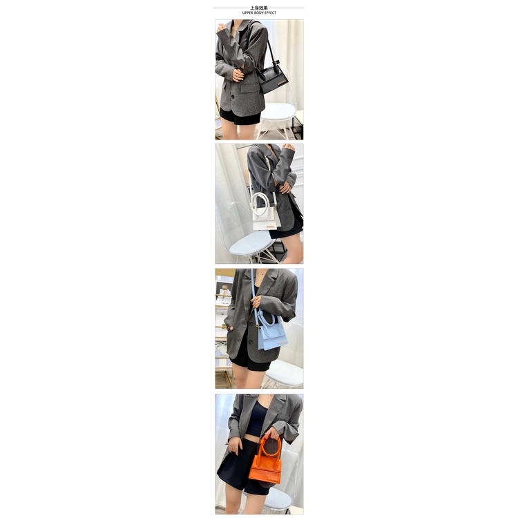 Túi JACQUE quai xoắn cách điệu sz 20cm. Thiết kế cá tính, thời trang phù hợp đi dự sự kiện, chụp ảnh.