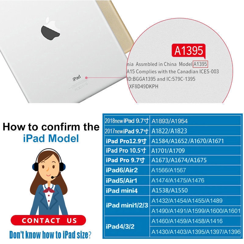 Ốp lưng TPU tích hợp da PU dành cho máy tính bảng iPad 2 3 4 Pro 10.5 inch | BigBuy360 - bigbuy360.vn