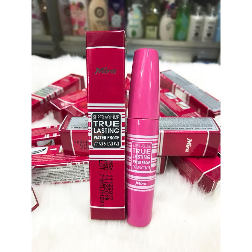 MASCARA THÔNG MINH CHUYÊN LÀM DÀI DÀY CONG MIRA SUPER VOLUME TRUE LASTING WATER PROOF