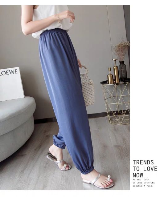 Quần Cullote Nữ Ống Rộng Bo Chun Quảng Châu Cao Cấp ( Kèm ảnh thật ) | BigBuy360 - bigbuy360.vn