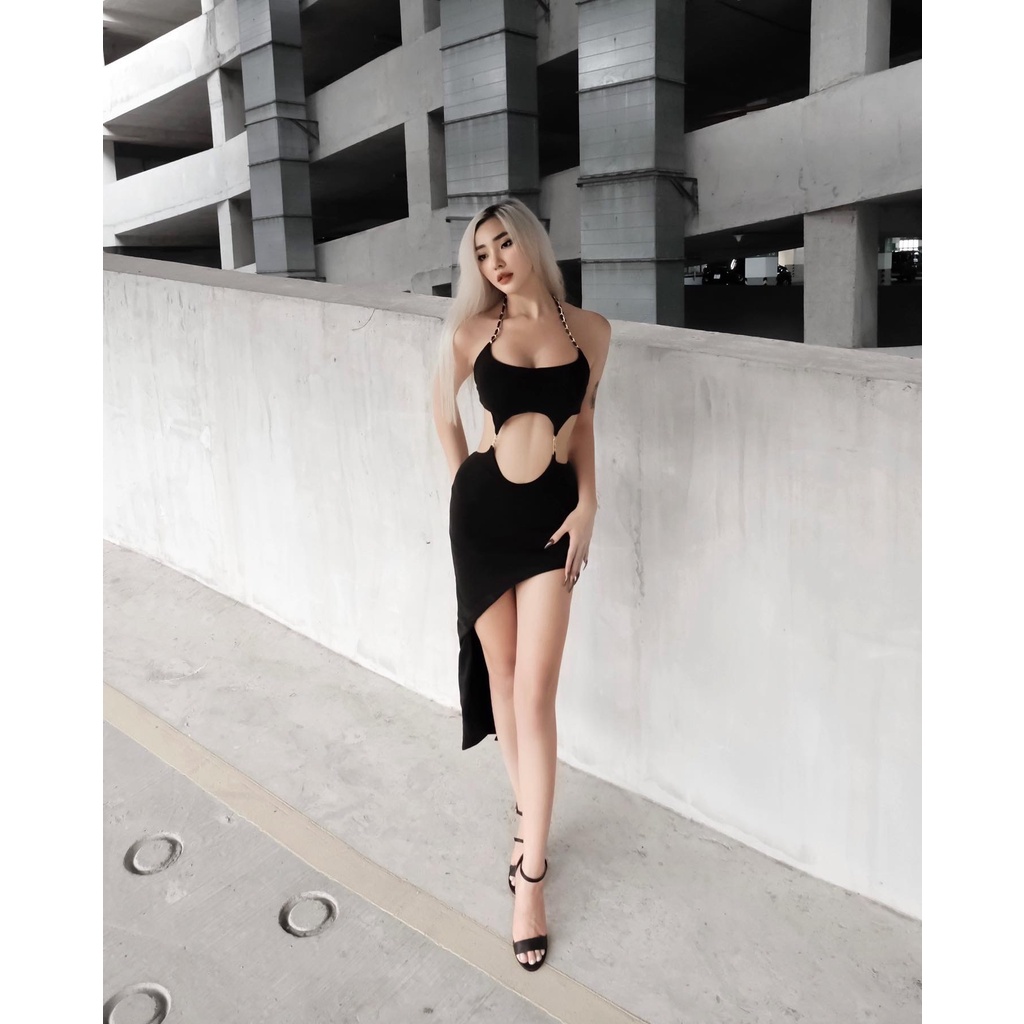 Đầm cut out phối xích Fancy Night Dress - Tipblu | BigBuy360 - bigbuy360.vn