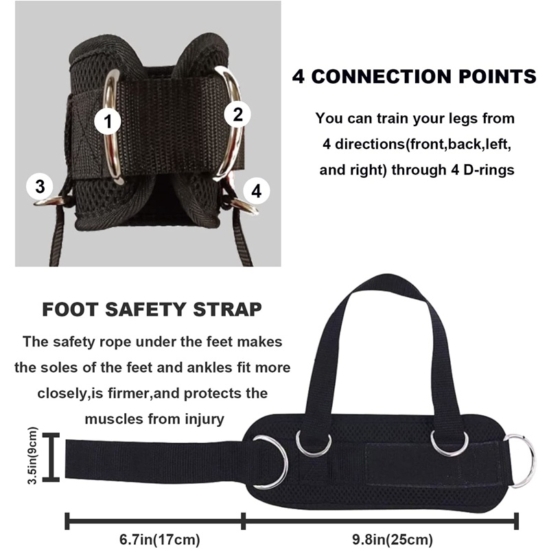 Dây Đai Đeo Mắt Cá Chân Tập Luyện Thể Thao Cho Nam Nữ