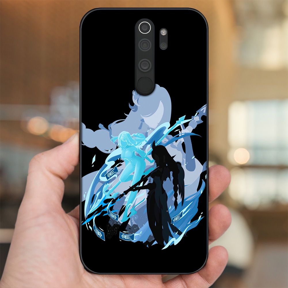 Ốp lưng Xiaomi Redmi Note 8 Pro viền đen in hình Shenhe Genshin Impact