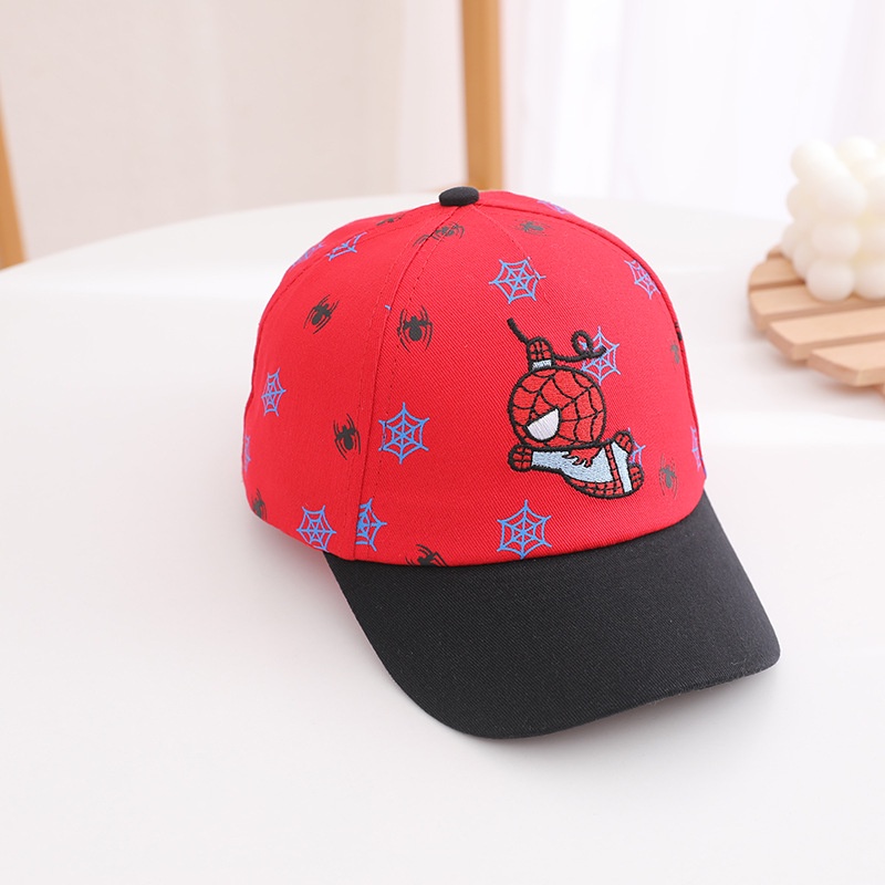 Mũ Lưỡi Trai In Hình Người Nhện Marvel Dễ Phối Đồ Thời Trang Cho Bé