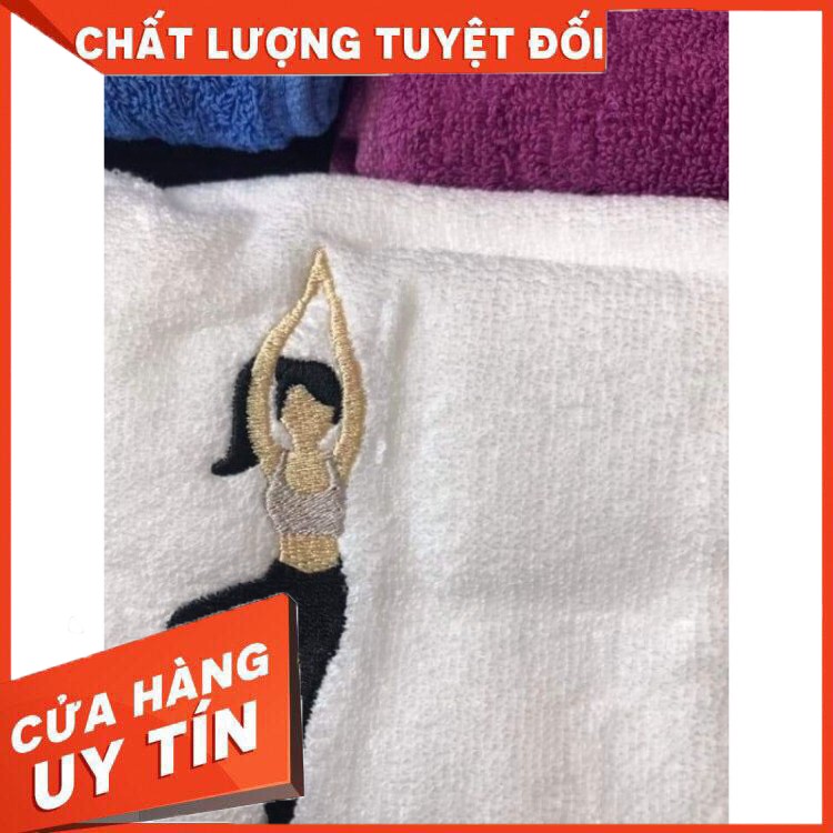 Khăn lau mồ hôi hình yoga - khăn tập yoga