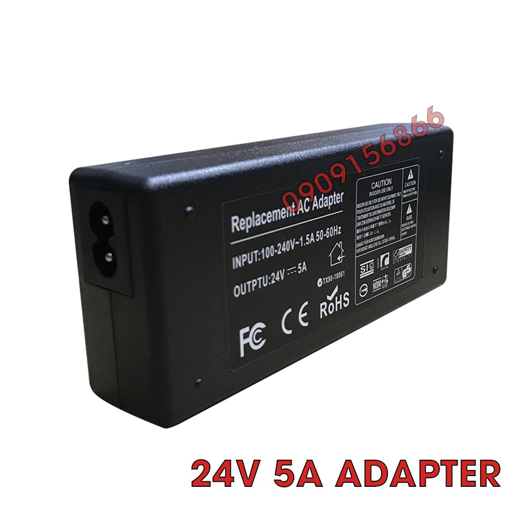 Nguồn 24v 5a 3a adapter