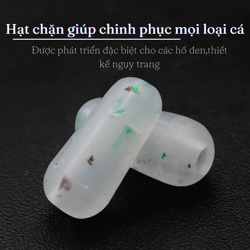 Hạt Đậu cao cấp Bọc Khóa Số 8 , tảng hình hoàn hảo, chuyên dùng cho câu đơn câu đài ( đồ câu COYE )