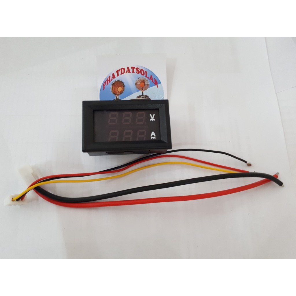 Led đo dòng và áp DC 100V-10A