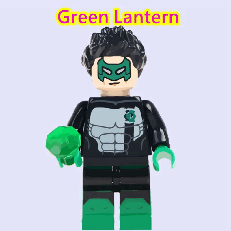 Mô Hình Lắp Ráp Nhân Vật Batman Superman Robin Trong DC