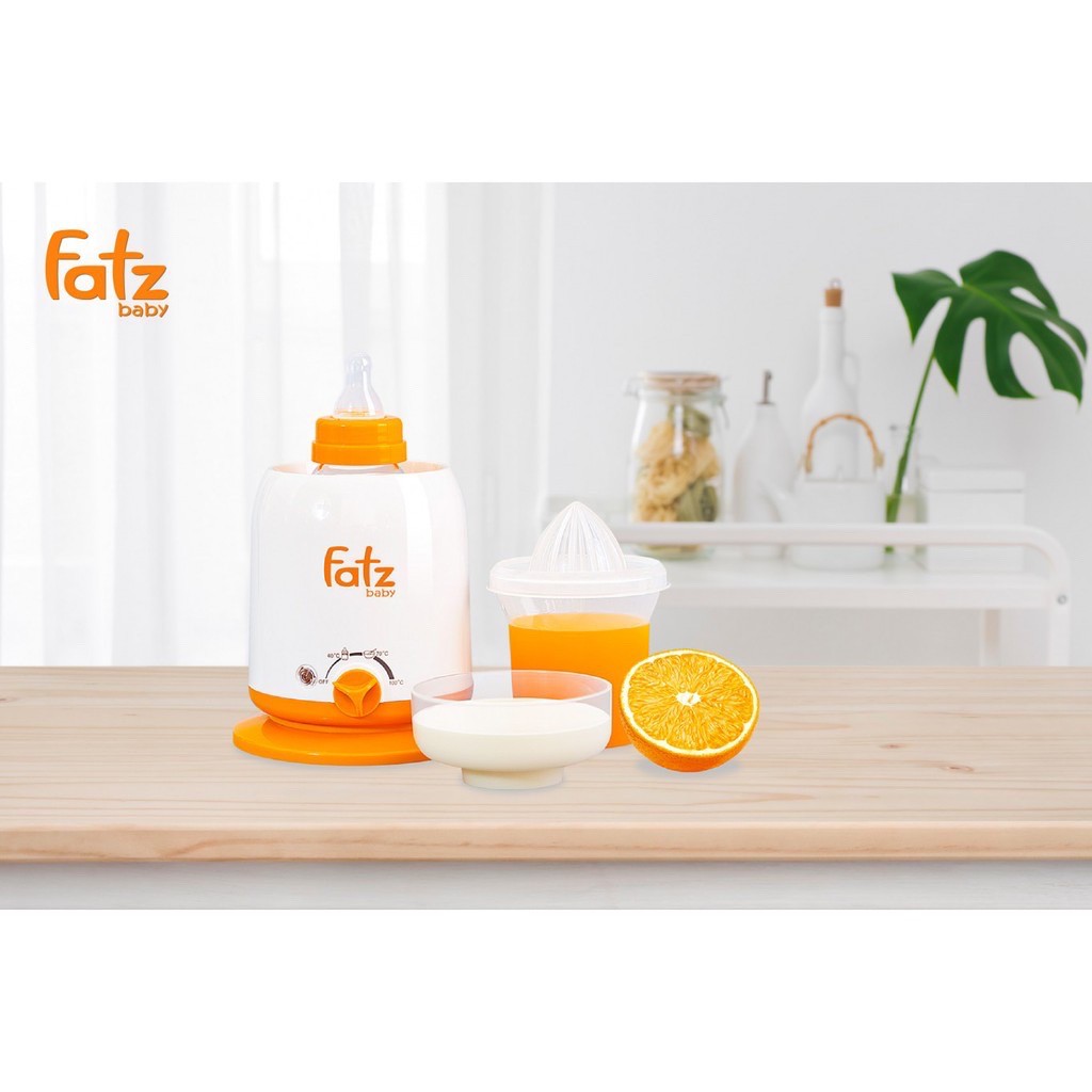 BH chính hãng 12 tháng - Máy hâm sữa 4 chức năng - 3 chức năng Fatz Baby Hàn Quốc