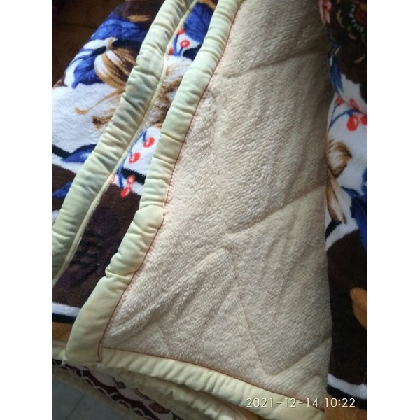 Chăn lông cừu 3 lớp dày ấm 2m x 2m2 - Hàng loại 1