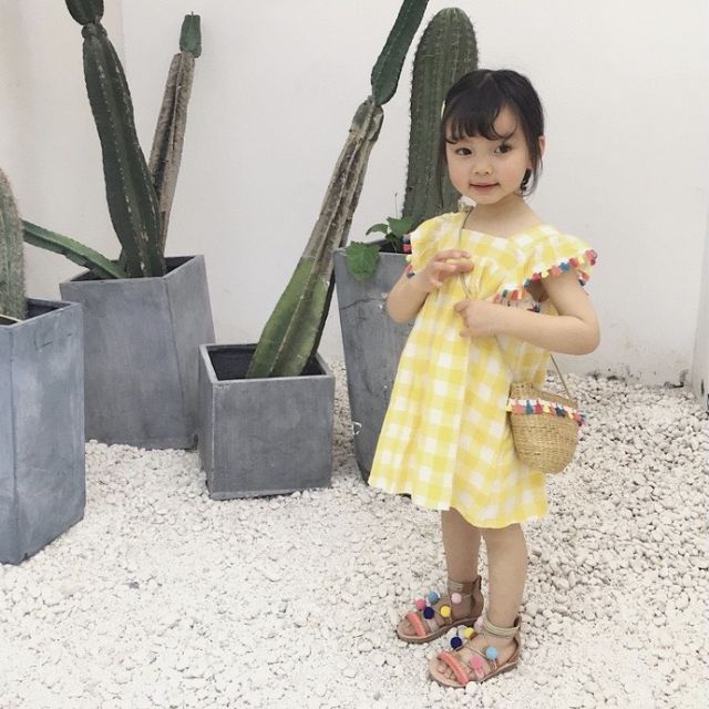 Váy Thô mềm Bé gái size 90-130