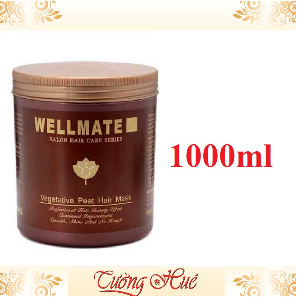 Ủ Tóc Wellmate Vegetative Peat Hair Mask - 1000ml.