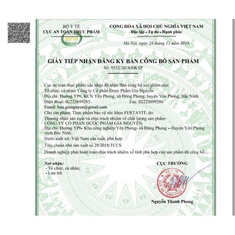 Viên uống bổ sung sắt Fertavit_ Bổ máu, giảm thiếu máu Hộp 100 viên