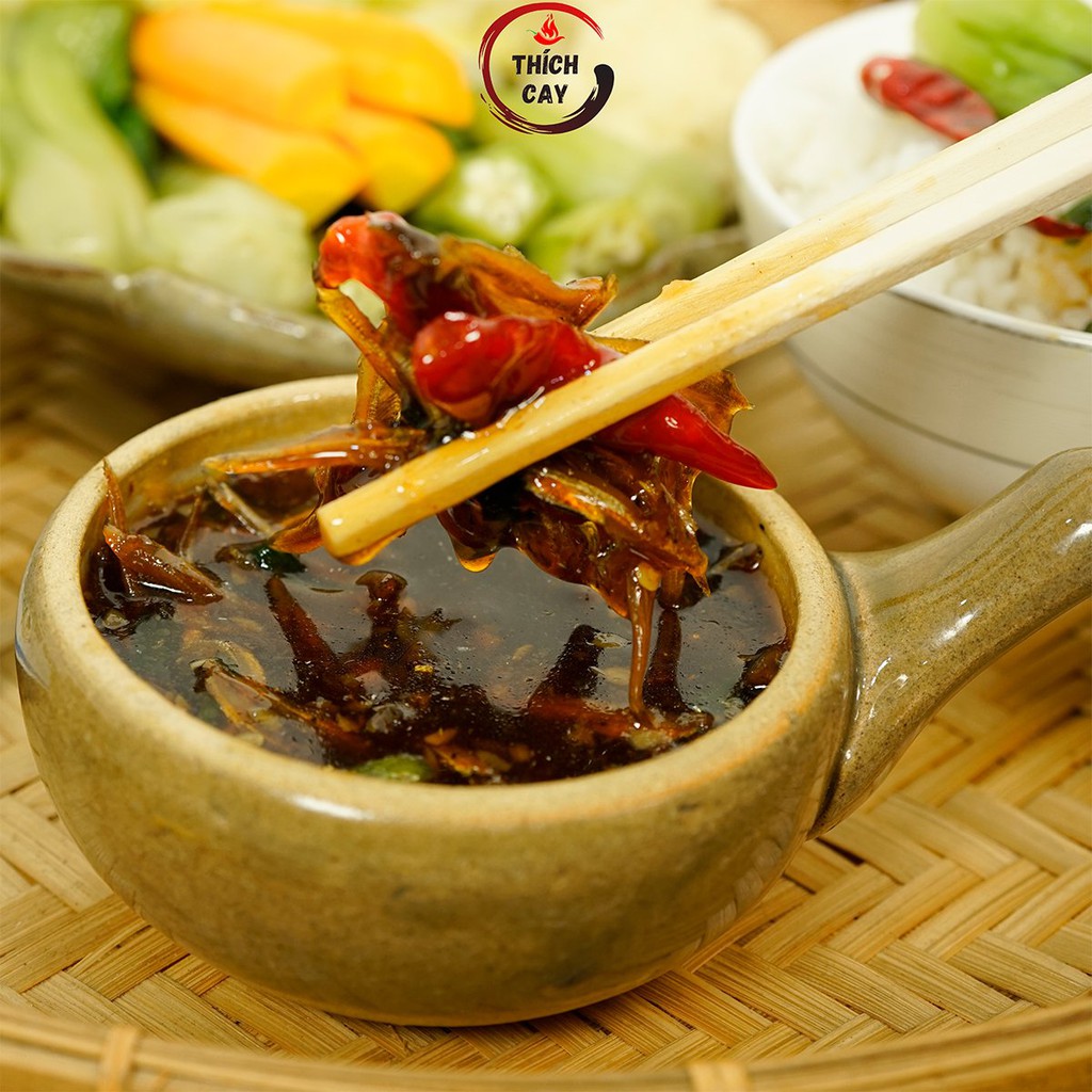 [Mã SKAMA8 giảm 8% đơn 300K] Kho quẹt cá cơm Thích Cay, kho tiện lợi, ngon, bi quyết gia truyền đặc sản Việt | BigBuy360 - bigbuy360.vn