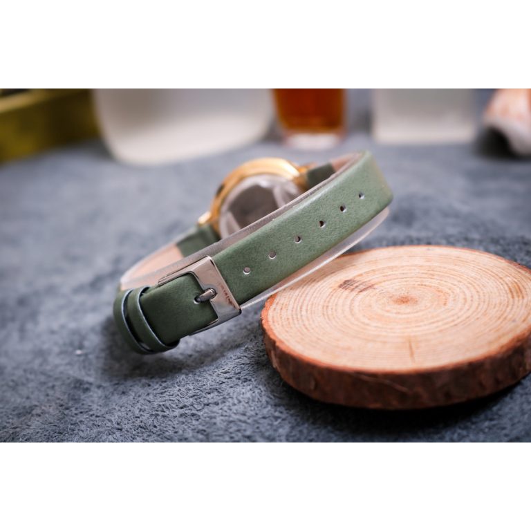Đồng hồ nữ Julius Hàn Quốc JA-426 dây da cá tính