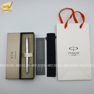 Bút Ký PARKER_IM Trắng (Bạc) - Miễn Phí Khắc Chữ, Logo & Tặng kèm Ngòi Ký