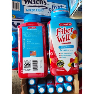 Kẹo dẻo Fiber Well của Vitafusion Mỹ date 11/23
