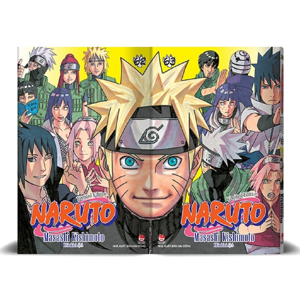 Sách - Bộ Sách Naruto Tập 62 & Tập 63 - Limited Edition